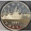 Image 3 : 1977 Canadian Specimen Set With 50% Silver Dollar 23.33 Grams