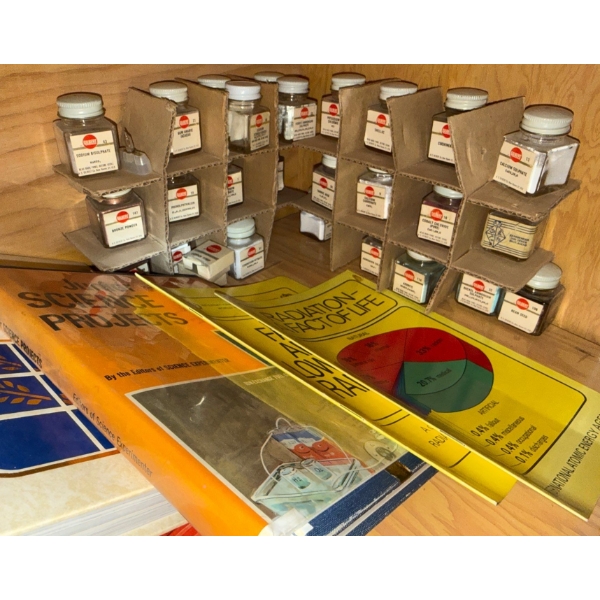 Gilbert Atomic Energy Lab - Chemical Canisters & More