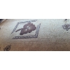 Image 2 : Area Rug w/ Burgundy Flower Pattern 63 X 85  