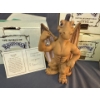 Image 9 : Krystonia Hand Painted Figurines, Made in England w/ Certificates,  6  Pieces - Lrgest ~7in Long