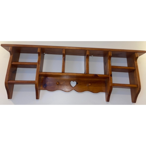Handmade Farmhouse Style Oak Shelf 40x22