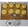 Image 2 : Vintage Glassware - The Color Of Sunshine - Citrus Juicer 8 Java Mugs Vase & more