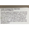 Image 3 : 1998 Canadian 50-Cent Sterling Silver Coin From The "Canadian Sports Firsts" 92.5% Silver 9.3 Grams