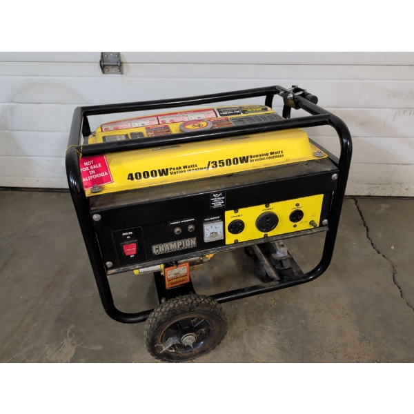 CHAMPION Portable Generator Mo.40051