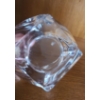 Image 3 : Triangular Glass Dish 4 T (Small Chip) and Sorelle Flower 5 T (Broken Petal Included)