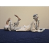 Image 1 : LLADRO Retired Reclining Clown  - 13W, 6D, 7T 