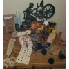 Image 1 : Home Decor Items and Plush Animals Including Decorative Figurines