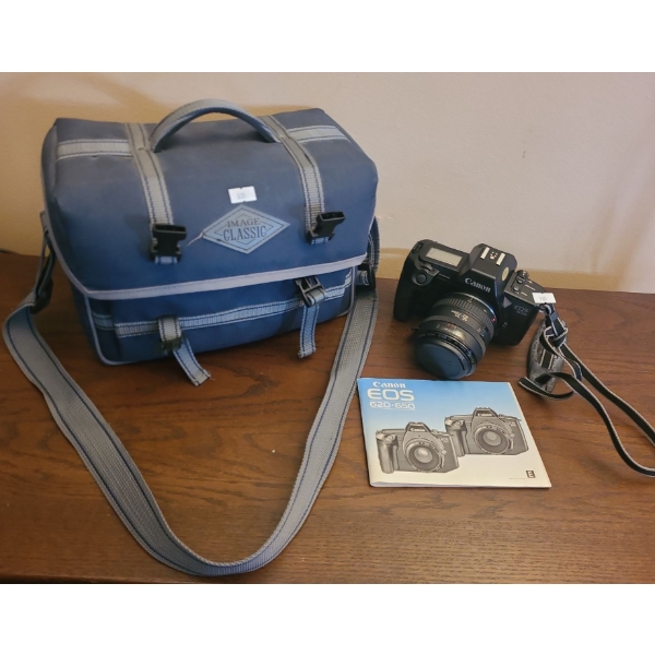 Canon Film Camera Model EOS650 w/ Image Classic Case 