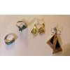 Image 1 : Beautiful Stamped 925 Silver Jewelry Collection 13.97g
