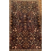 Image 3 : Authentic Silk Persian Rug - Hand Knotted w/ Bordered Floral Patterns