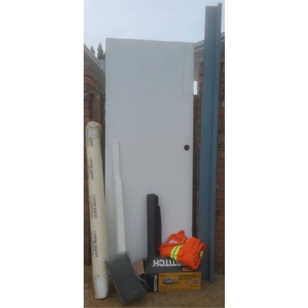 Solid Wood Door and Construction Supplies Assortment