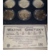 Image 3 : Wayne Gretzky Highland Mint 6 Coin Matched Set- 24 Karat Gold Overlay Medallions