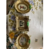 Image 1 : 3 Needlepoint images in Ornate Frame Approx 8 x 9