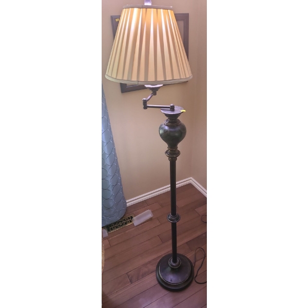Decorative Lamp with Urn Design (65"T, 12"W at Base)