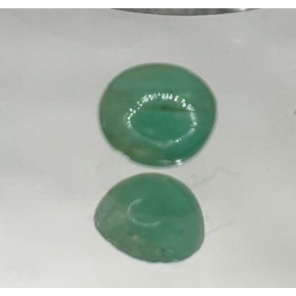 0.62CTS Round Cabochon Emerald
