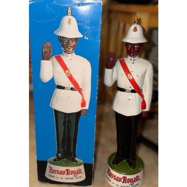 Vintage "Nassau Royale" Decanter 5" Diameter Base, 20 T 