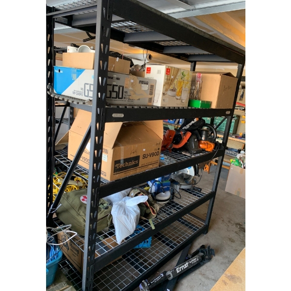 Garage Shelving - Metal 72x25x82 (Contents Not Included)