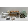 Image 1 : Vintage Glass Jars, Lion Thermometer, and more