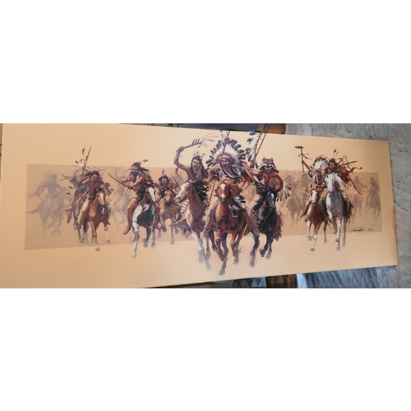 Beyond Negotiations by Bev Doolittle Ltd Edition Print 1865/3750 44 w 16 h