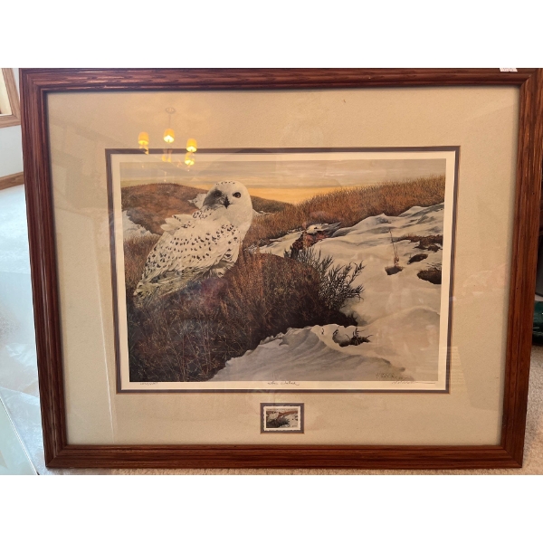 limited edition print by Martin Besser titled love watch, numbered and signed by artist part of a Ca