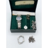 Image 1 : Perucci Watch With Assorted Jewelry in Box