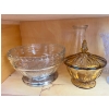Image 6 : Collection of vintage Pyrex Opal Ware mugs featuring the "Spring Blossom Green" Crazy Daisey