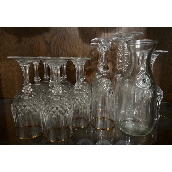 Stunning Lead Crystal Stemware Set