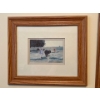 Image 3 : Country Winter Art Prints In Oak Frames 15 x 13