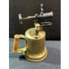 Image 5 : Lot: Brass Blowtorch, Flat Iron, Carved Masks, Figurines, and More