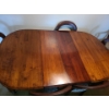 Image 2 : Vintage Wood Table & 6 Dining Room  Chairs 71 w, 43 d, 29 h