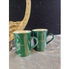 Image 4 : Decorative Nautical Lot with Resin Ship Plaque, Model Sailboat, Stein, and Coffee Mugs