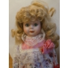 Image 2 : Porcelain Dolls: At the Cottage House (Maggie Doll Collection). Tallest is 13T 