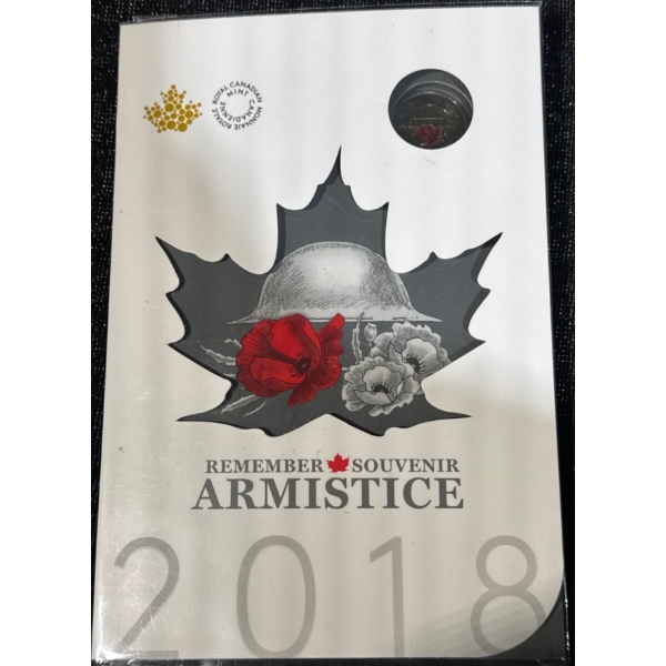  2018 Royal Canadian Mint Armistice Commemorative Collector Keepsake