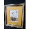 Image 1 : Untitled Dried and Dyed Wild Flowers, Artist: Mary Koonookoochook, Framed Under Glass 11.5 X 10 