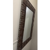 Image 2 : Decorative Rustic Hall Mirror w/ Quatrefoil Motif 