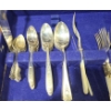 Image 4 : Cutlery Box 17 W, 12 D, 6.5 T & Flatware: Community Plate, SCC, Rogers Bros., W.M Rogers, R.Wallace 