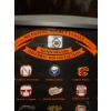 Image 4 : NHL Historic Anniversary Pin Collection- Mounted & Framed
