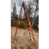 Image 3 : Werner 8 ft Fiberglass Platform Step Ladder