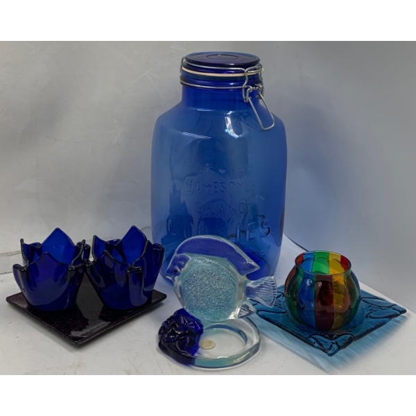 Gorgeous Cobalt Decorative Glass Collection