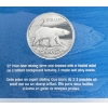 Image 5 : 2004 Proud Polar Bear $2 Sterling Silver Coin & Stamp Set. 