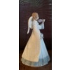 Image 4 : LLADRO Porcelain 'Angelic Violinist' Figurine - 7T (Note Wand Needs Regluing But not damaged) 