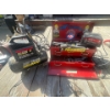 Image 1 : Toolbox with Tools, 2 Gallson Air Compressor, Manual Battery Charger.