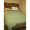 Image 1 : MDF Headboard Includes Mattress and Comforter 62 W, 78 D, 47 T