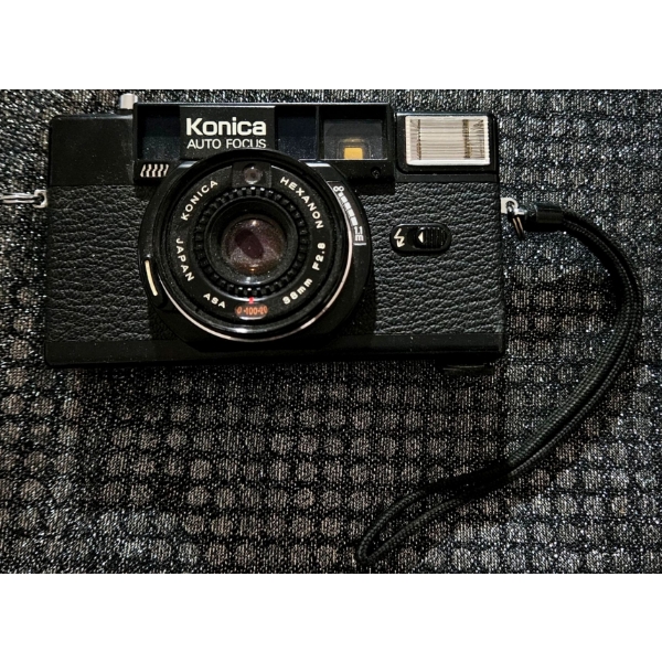 1977 Konica C35 AF - 35mm Compact Film Camera 