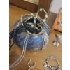 Image 2 : Gorgeous Mother Of Pearl & Silver Jewellery Ladies Rings w/ Stoneware Pottery Keepsake Bowl & More