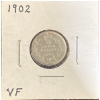 Image 1 : 1902 VF Canadian Dime 92.5% Silver