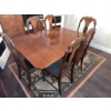 Image 11 : Wood Drop-Leaf Dining Table with 6 Chairs