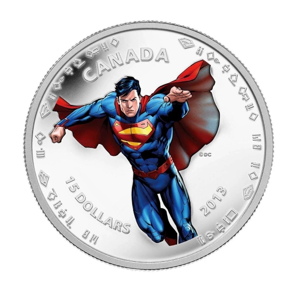 2013 $15 75th Anniversary of Superman™: Modern Day - Pure Silver Coin
SKU: 128225