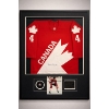Image 1 : Bobbie Orr signed Team Canada jersey With certificate in a beautiful solid Black frame with UV glass