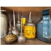 Image 3 : collection of antique vintage greasers of all shapes and sizes several different manufacturers 